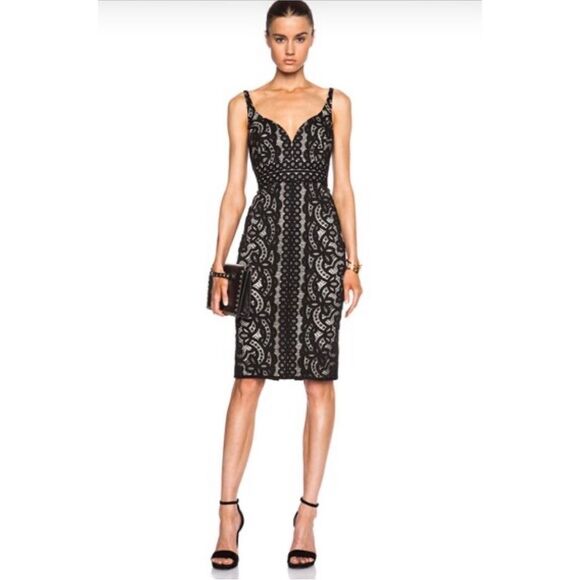 Lover The Label Black Lace Cocktail Dress - Picture 4 of 11